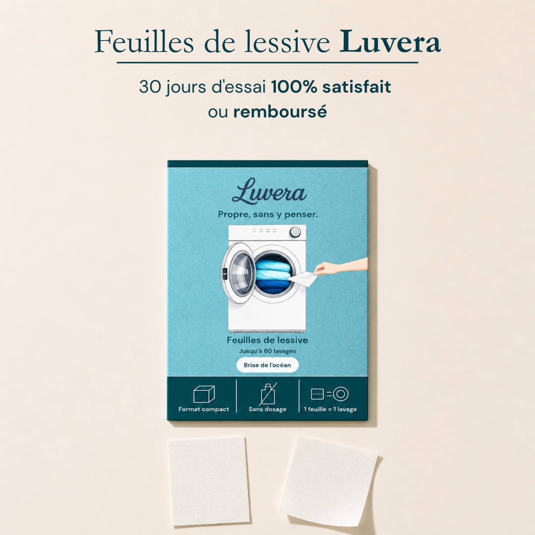 Feuilles de lessive (60 lavages)